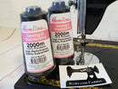 Hemline Overlocker thread, black, 2000M - clearance