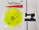 Sew Easy Hexagon Template Set (ER972)