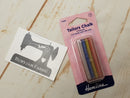 Hemline Tailors Chalk, pack of 4 colours