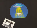 Cow Abduction - BLACK - Panels On Demand