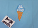 Daydreams and Ice Creams - LIGHT BLUE - Panels On Demand