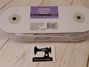 Uni-Trim 18M Ribbed Non-Roll White Elastic (32mm wide) - clearance