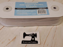 Uni-Trim 20M High Density Non-Roll White Elastic (25mm wide) - clearance