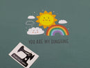 You Are My Sunshine - SAGE GREEN - Panels On Demand