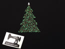 Skull Christmas Tree - BLACK - Panels On Demand