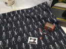 Skeletons - cotton lycra - 150cm wide