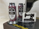 QA Woolly Nylon Stretch Overlocker Thread, WINE, 1500M - clearance