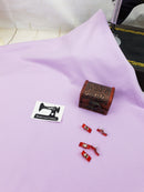 Light Purple - cotton lycra - FRENCH TERRY - 185cm wide