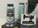 QA Woolly Nylon Stretch Overlocker Thread, SKY BLUE, 1500M