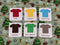 Christmas Trees - cotton lycra - 150cm wide - clearance
