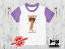 Turning 7 Is the Sweetest (Ice Cream) Birthday - WHITE - Panels On Demand