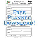 Rubyjam Fabric - Christmas Sewing Planner