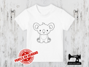 Koala - COLOURING IN - WHITE - Panels On Demand