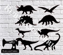 Dinosaurs - Cutting File - SVG/JPG/PNG