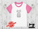 Easter Bunny - COLOURING IN - WHITE - Panels On Demand