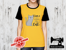Home is where the cat is - YELLOW - Panels On Demand