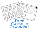 Rubyjam Fabric Capsule Planner - Spring/Summer - Kids' Version