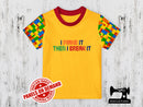 I Make It Then I Break It (Red Yellow) - YELLOW - Panels On Demand