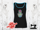 Hamsa (Pastel) - BLACK - Panels On Demand