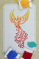 Phoenix - Cross Stitch Pattern - Kitsch Stitch Studio