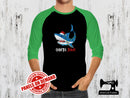 Santa Jaws - BLACK - Panels On Demand