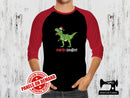 Santa Saurus - BLACK - Panels On Demand