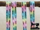 Un-Swears Pastel - Printed - 1" (25mm) - Fold Over Elastic (FOE)