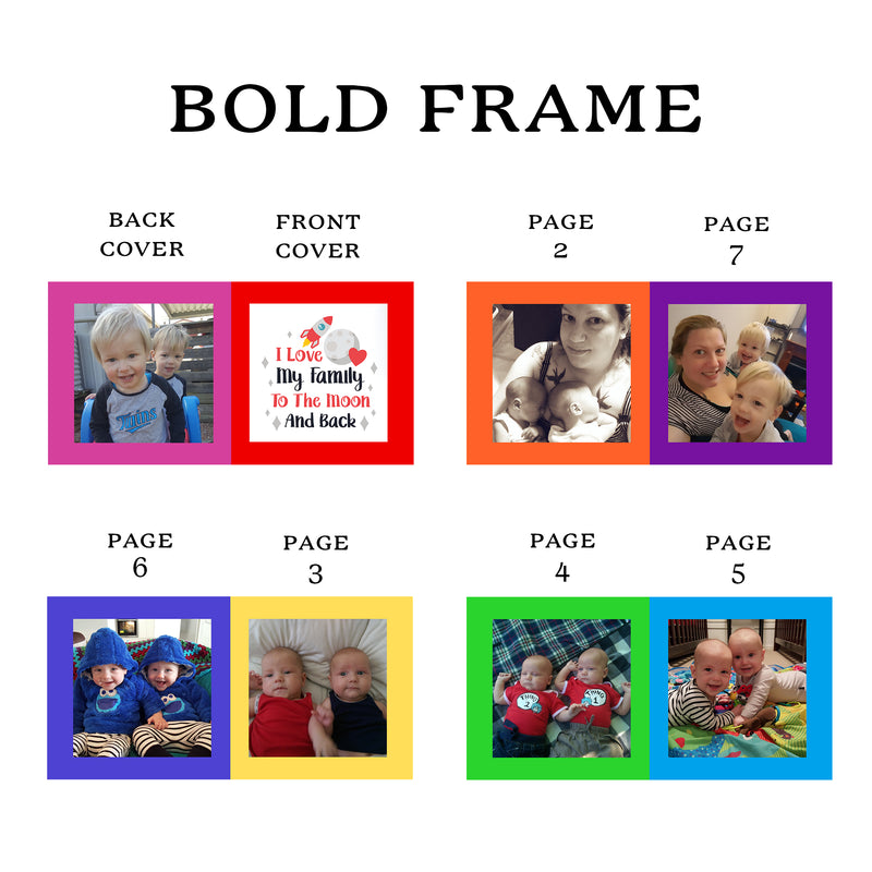 Custom Printed - Soft Photo Memory Book Panels - Bespoke