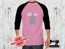 Grey Cat + Cat Butt (Two Panel Set) - LIGHT PINK - Panels On Demand