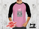 Grey Cat + Cat Butt (Two Panel Set) - LIGHT PINK - Panels On Demand