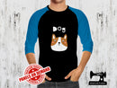 Brown Dog + Dog Butt (Two Panel Set) - BLACK - Panels On Demand