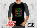 Don We Now Our Gay Apparel - BLACK - Panels On Demand