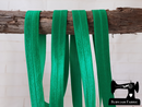1M Emerald Green - Solid - 5/8" (16mm) - Fold Over Elastic (FOE)