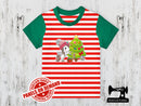 Christmas Pegasus Tree - RED WHITE YDS - Panels On Demand