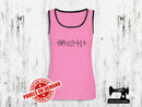 Sewing Heartbeat - LIGHT PINK - Panels On Demand
