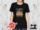 Sloth Running Team - BLACK - Panels On Demand