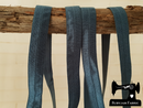 1M Teal - Solid - 5/8" (16mm) - Fold Over Elastic (FOE)