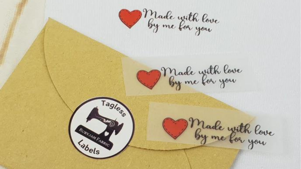 How do I use Tagless Clothing Labels?