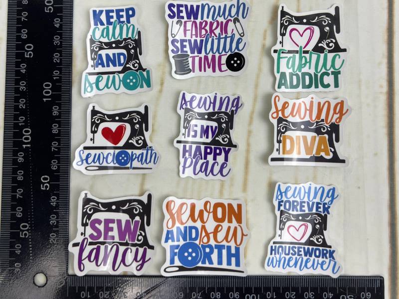 Sewing Sticker Collection - Full Set - LIMITED EDITION