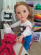 Voodoo Doll Pin Cushion - Hot Pink - clearance
