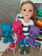 Voodoo Doll Pin Cushion - Hot Pink - clearance