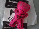 Voodoo Doll Pin Cushion - Hot Pink - clearance