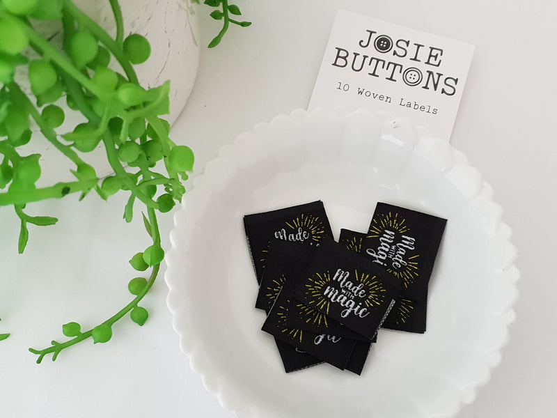 Made with Magic - Labels by Josie Buttons