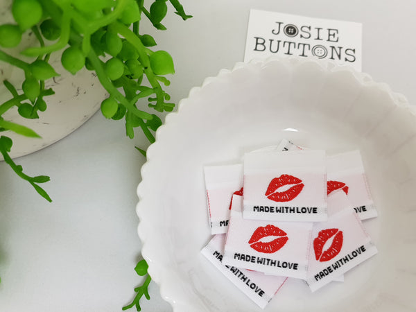 Made With Love - Labels by Josie Buttons