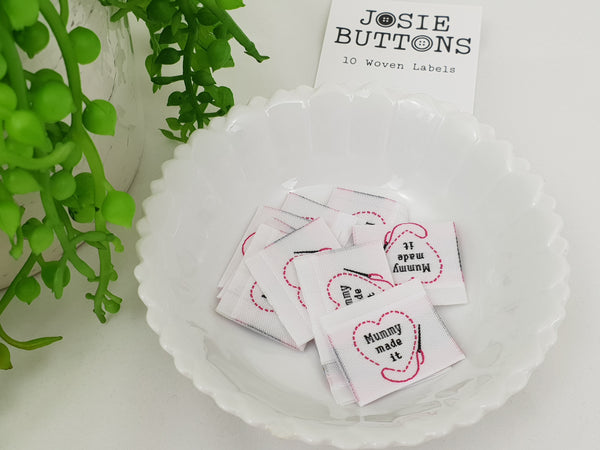 Mummy Made It - Labels by Josie Buttons