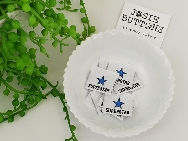 Superstar - Labels by Josie Buttons