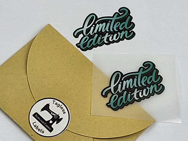 Limited Edition - Mint Green - Tagless Label Transfers
