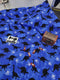 Dinosaurs - Blue - cotton lycra - 150cm wide