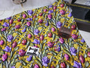 Ornamental Roses - cotton lycra - 150cm wide - clearance