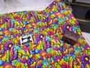 Rainbow Penis - cotton lycra - 150cm wide